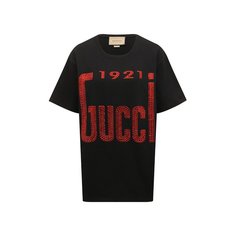 Хлопковая футболка Gucci