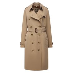 Хлопковый тренч Kensington Burberry