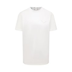 Хлопковая футболка Prada