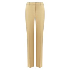 Брюки из смеси льна и хлопка Victoria Beckham