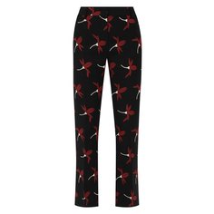 Брюки из шерсти и вискозы Valentino