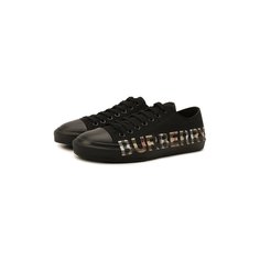 Текстильные кеды Burberry