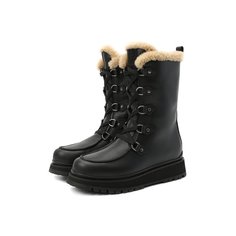 Кожаные сапоги Miu Miu