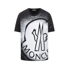 Хлопковая футболка Moncler