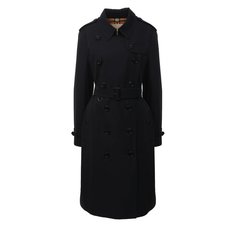 Хлопковый тренч Kensington Burberry
