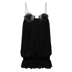 Шелковое платье Saint Laurent