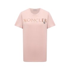 Хлопковая футболка Moncler