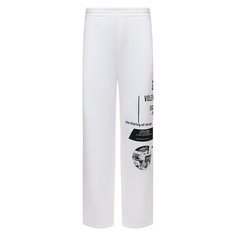 Хлопковые брюки Prada