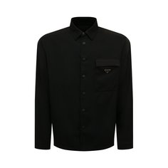 Шерстяная рубашка Prada