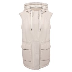 Кожаный жилет Brunello Cucinelli