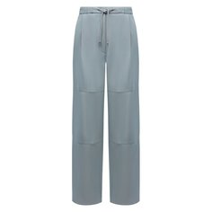 Брюки из вискозы и шелка Giorgio Armani