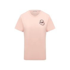 Хлопковая футболка Moncler