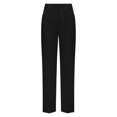 Брюки из вискозы и шерсти Jacquemus