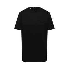 Хлопковая футболка Prada