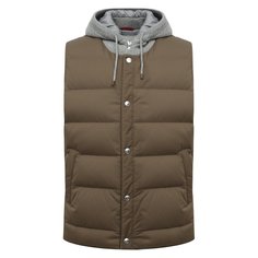 Пуховый жилет Brunello Cucinelli