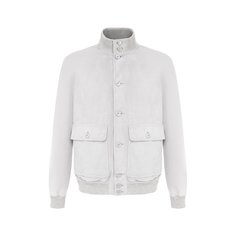 Кожаный бомбер Kiton