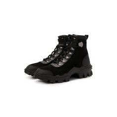 Замшевые ботинки Helis Moncler