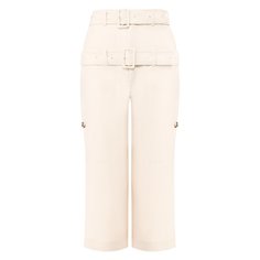 Брюки из смеси шерсти и шелка Lanvin