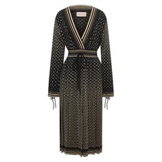 Платье из шерсти и вискозы Gucci