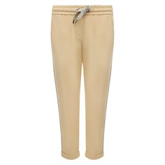 Хлопковые брюки Brunello Cucinelli