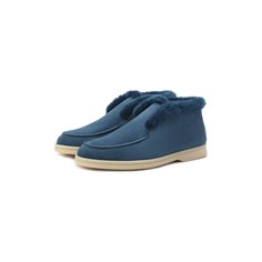 Замшевые ботинки Open Walk Loro Piana