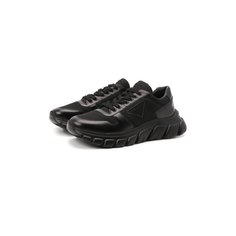 Комбинированные кроссовки Prada