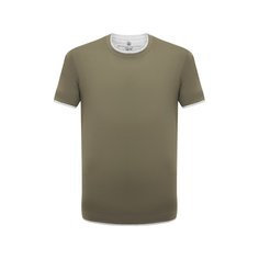 Хлопковая футболка Brunello Cucinelli