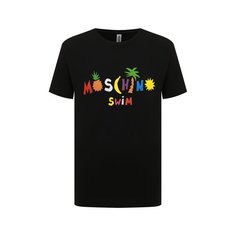 Хлопковая футболка Moschino