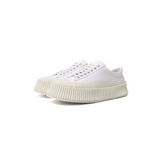 Текстильные кеды Jil Sander