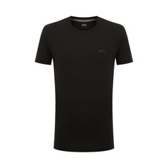 Хлопковая футболка BOSS