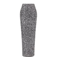 Плиссированная юбка-карандаш с принтом Solace