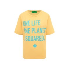 Хлопковая футболка Dsquared2