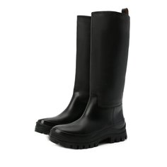 Кожаные сапоги Jil Sander