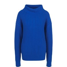 Однотонный кашемировый свитер фактурной вязки Michael Kors Collection