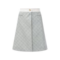 Шерстяная юбка Lanvin
