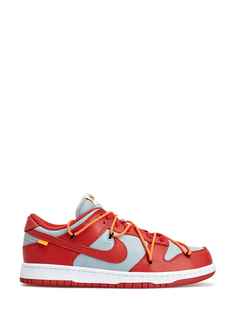 Кроссовки Off-White x Nike Dunk Low University Red