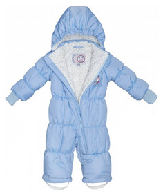 Комбинезон зимний детский р 62-68 Lucky Child голубой