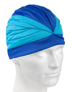 Шапочка для плавания MadWave Velcro II темно-синий