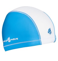 Шапочка для плавания MadWave Duotone голубой