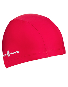 Шапочка для плавания MadWave Lycra Junior красный