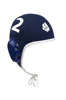 Шапочка для плавания MadWave Waterpolo Caps синий