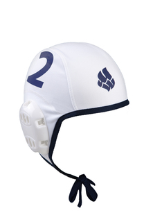 Шапочка для плавания MadWave Waterpolo Caps белый