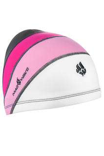 Шапочка для плавания MadWave Long Hair Junior розовый