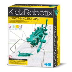 Набор для опытов 4M Робот-инсектоид (робот-жук: робототехника для детей)