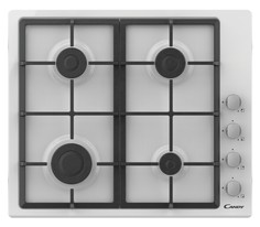 Встраиваемая газовая панель Candy CHG6LW White