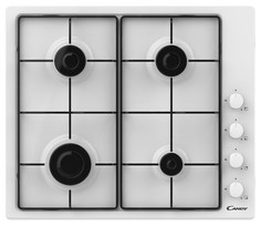Встраиваемая газовая панель Candy CHW6WLW White