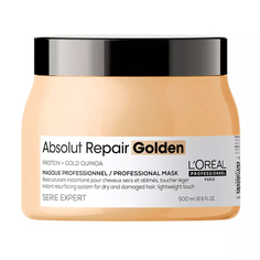 Маска для волос LOreal Professionnel Gold Quinoa + Protein Gold Mask 500 мл