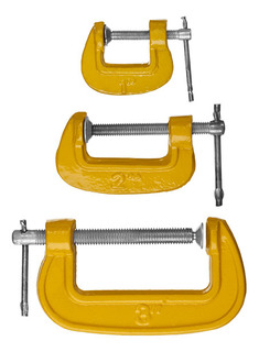 Набор Stayer "STANDARD": Струбцины МИНИ G-образные, 25, 50, 75мм, 3шт