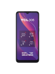 Смартфон TCL 306 3/32GB Темно-серый (6102H_Space gray)