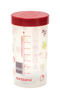 Банка для хранения Oursson JA55040/RD